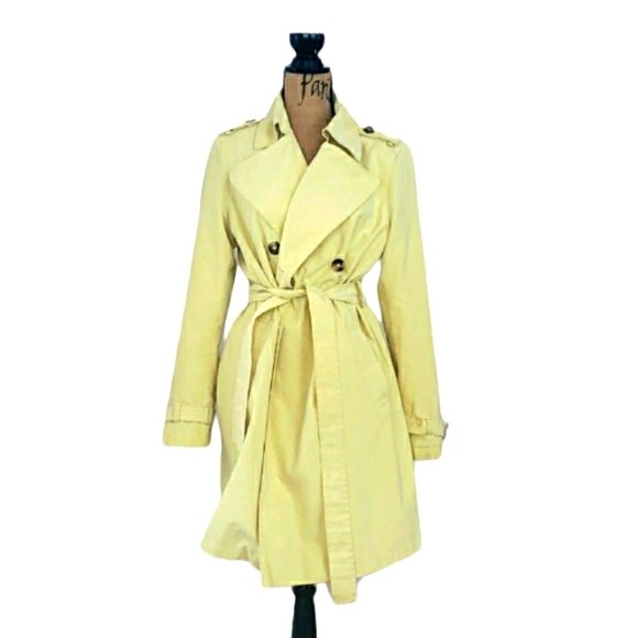 Dkny Jackets & Blazers - DKNY yellow spring jacket